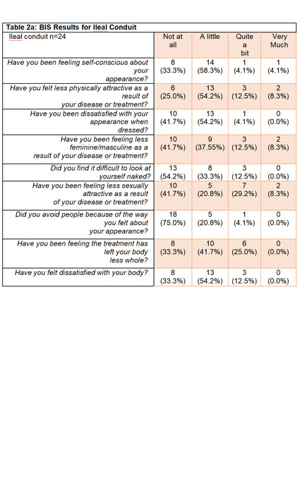 Reliability and Preliminary Validation of a Body Image Scale Survey for Use in Bladder Cancer Patients